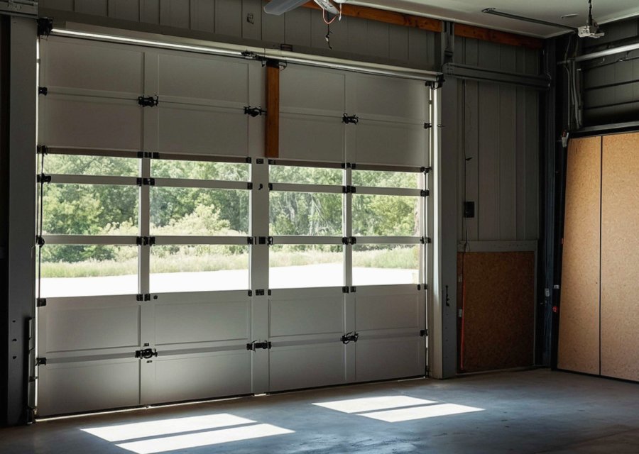Garage-door work by Speedy G's Garage Door Service in Hague, VA