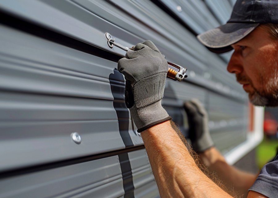Garage-door work by E.S Garage Doors Inc. in Miami, FL