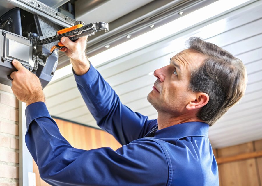 Garage-door work by Dynasty Garage Door Service in Milford, PA