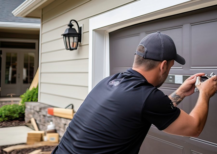 Garage-door work by Mile High Garage Doors in Fairfield, NJ