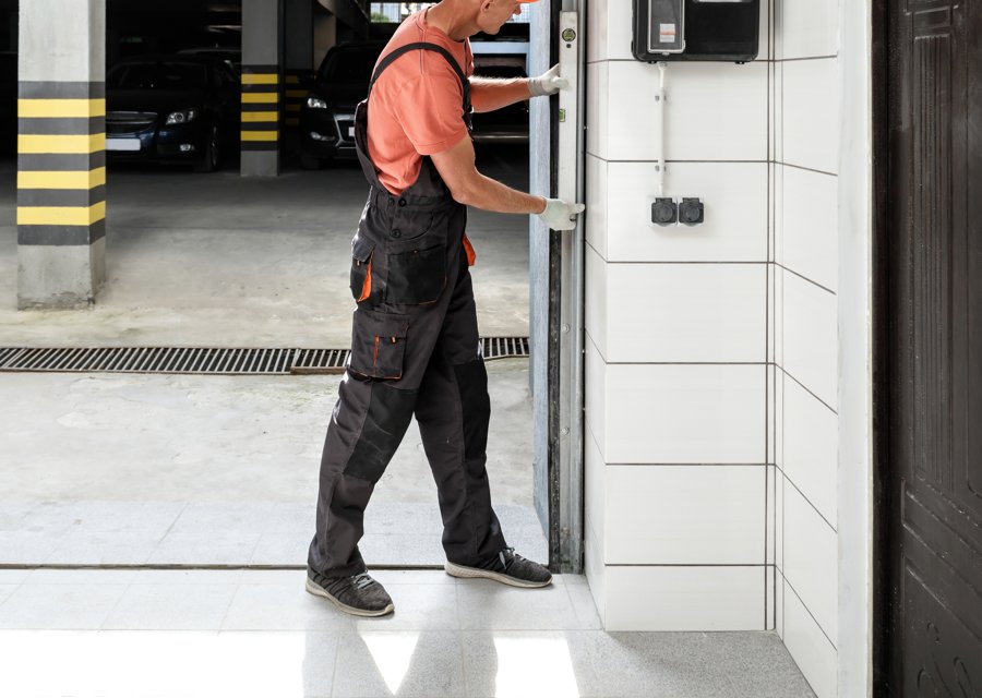 Garage-door work by Expert Garage Doors Inc in Woodbridge, VA