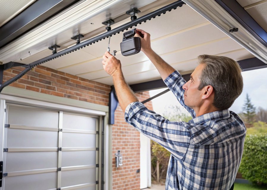 Garage-door work by Spark Garage Door Repair in Pasadena, TX
