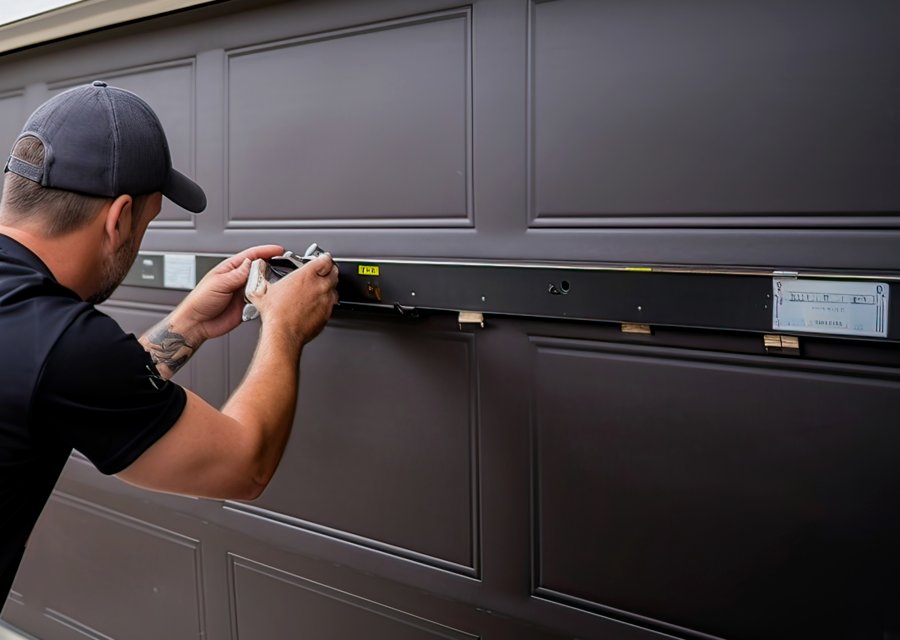 Garage-door work by Miller Overhead Door, LLC in New York, NY