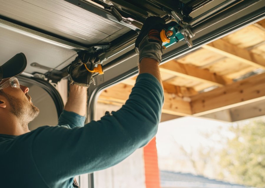 Garage-door work by Action Garage Door & Service in Fayetteville, NC