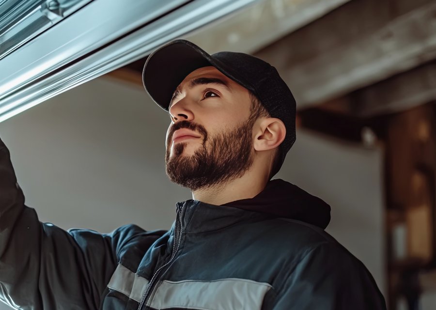 Garage-door work by Top Garage Spring Repair in Henderson, PA