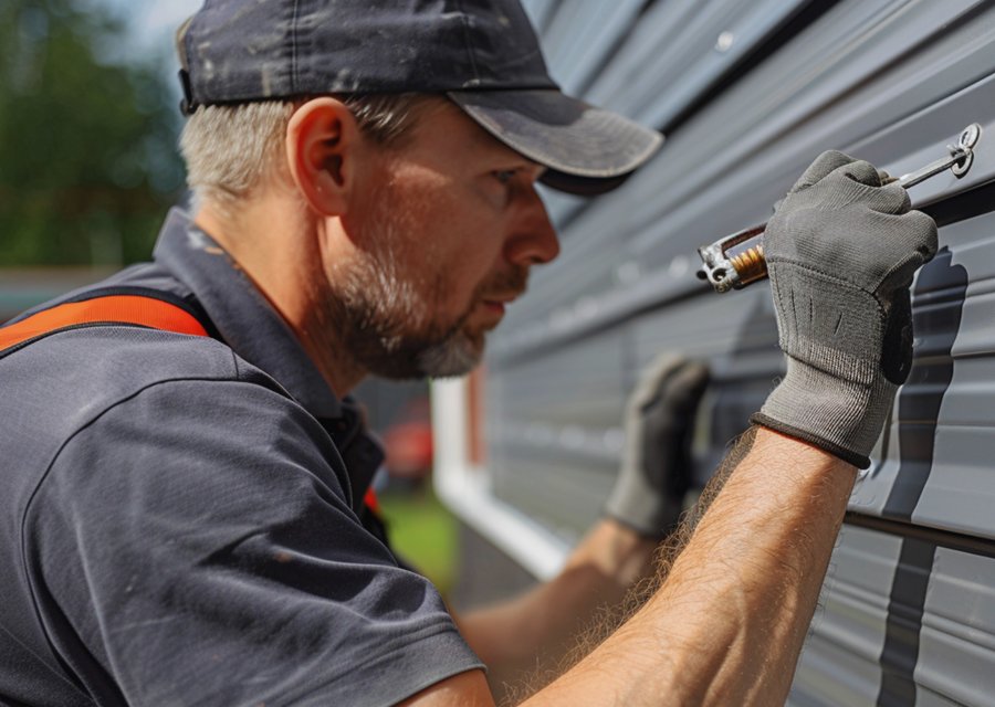 Garage-door work by Zimmer Garage Doors Service in Essex, MD