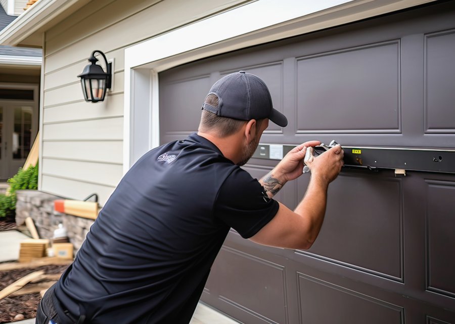 Garage-door work by R&D Garage Doors in Hillsborough, NJ
