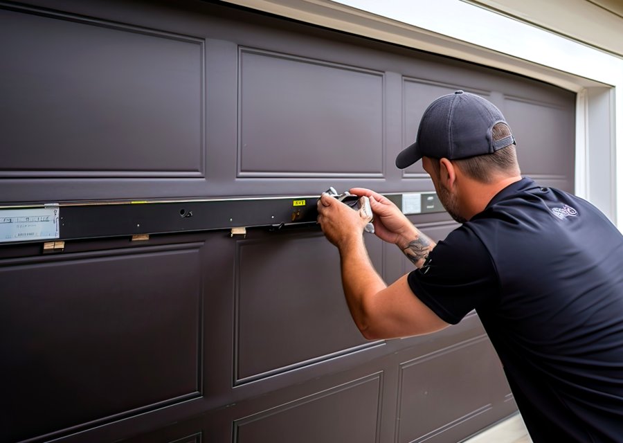 Garage-door work by El Ron's Garage Door Repair & Gates in Sioux Falls, SD