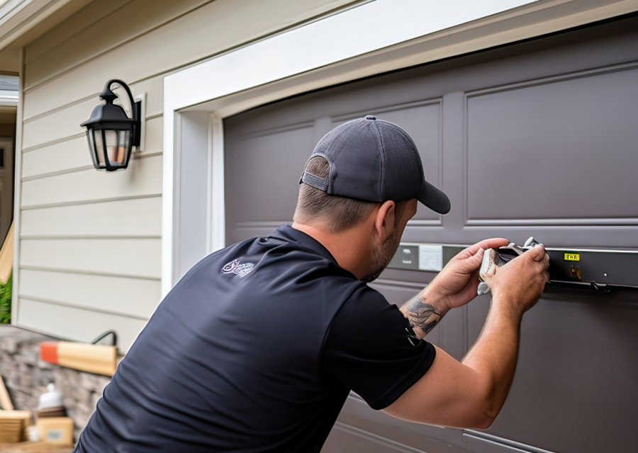 Garage-door work by Portwood Garage Door in Wayne, NJ