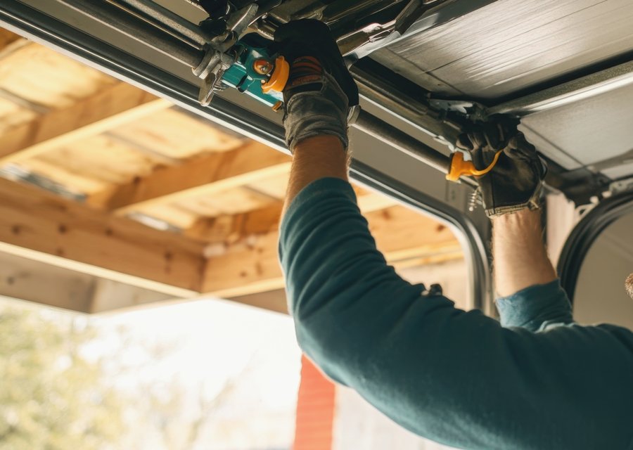 Garage-door work by Bruce Garage Door Repair in Des Moines, IA