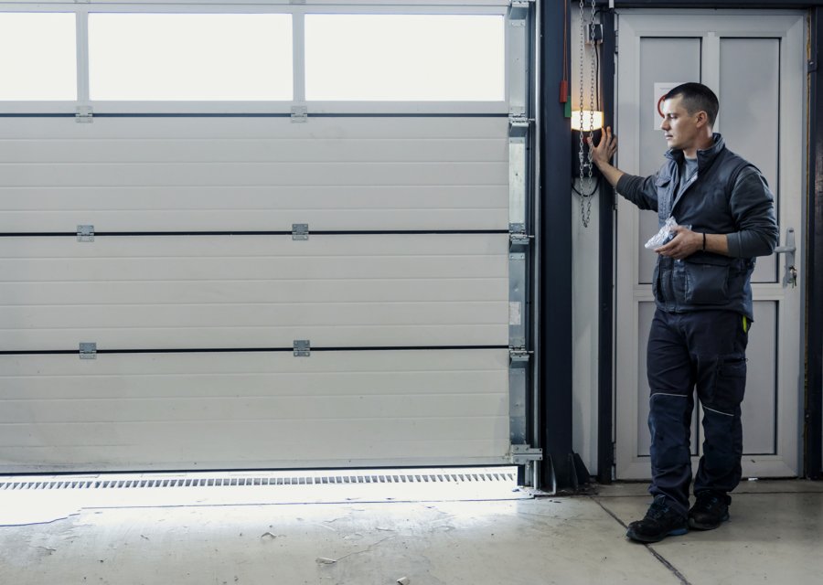 Garage-door work by Ric's Garage Door & Opener Service in Baltimore, MD