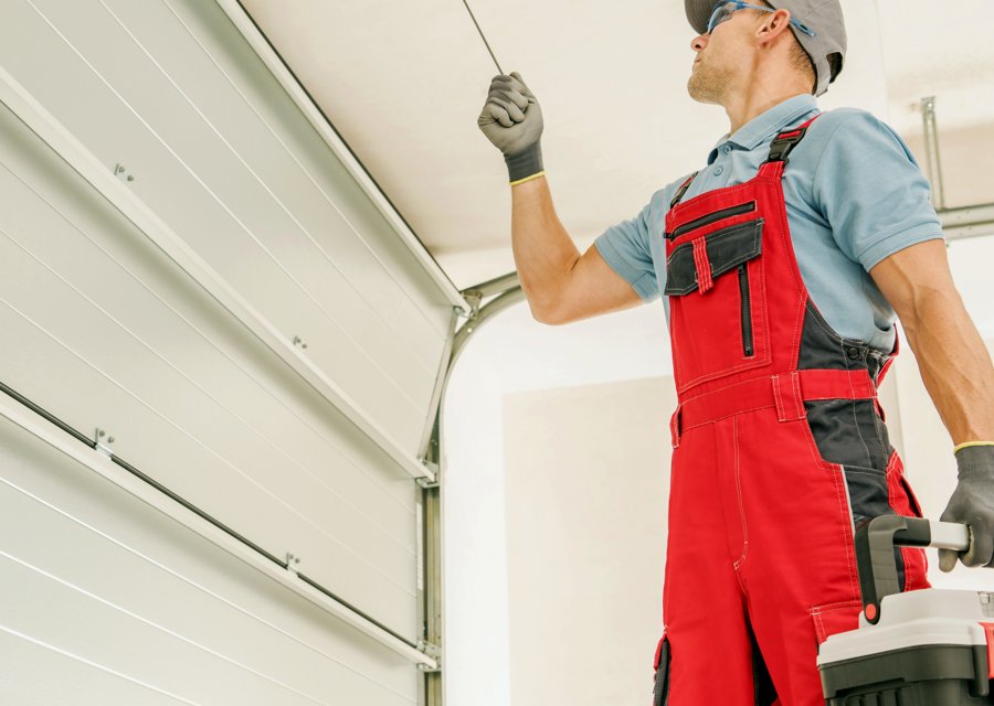 Garage-door work by Luxor Garage Door Service in Austin, TX