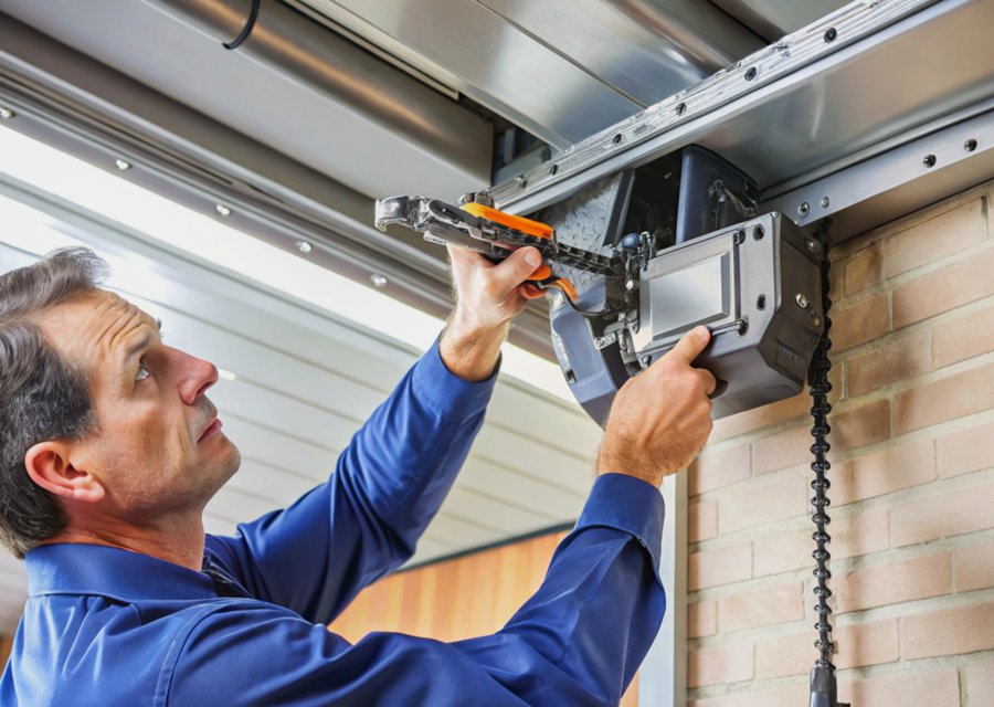 Garage-door work by Blue Garage Door Repair in New York, NY