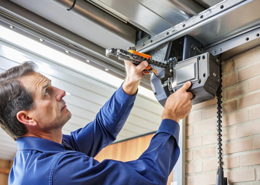 Garage-door work by Meridian Garage Door Repair in Amherst, NY