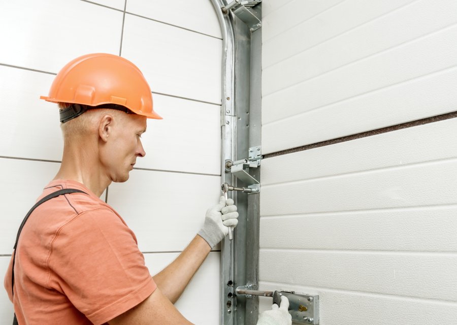 Garage-door work by Herndon Garage Door Company in New York, NY