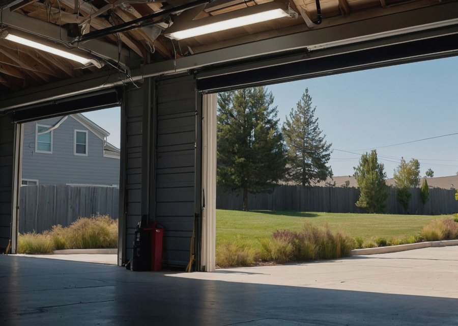 Garage-door work by Midstate Overhead Doors Inc in Ardsley, NY