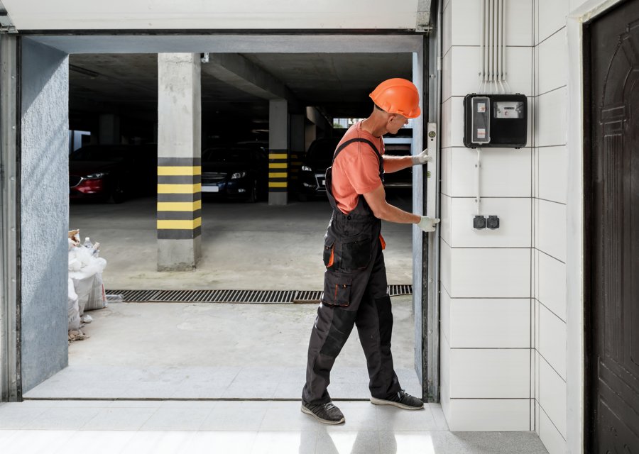 Garage-door work by Crosby Garage Door Company in Jacksonville, FL