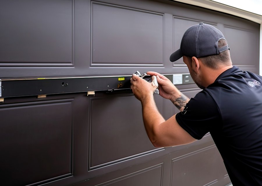 Garage-door work by Schoonmaker Garage Doors in Greenfield, IN