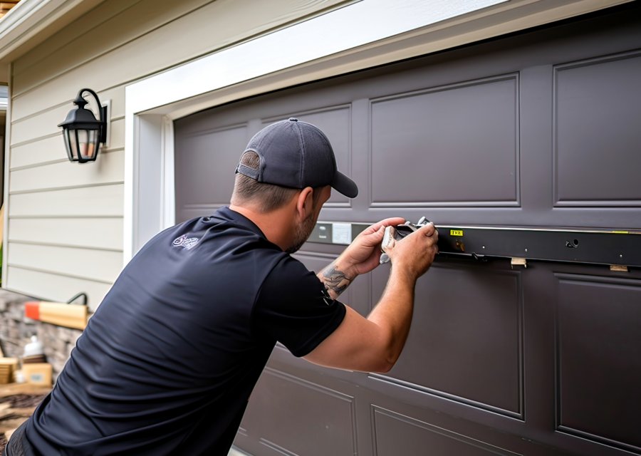 Garage-door work by Jinseok Garage Door Repair in Austin, MN