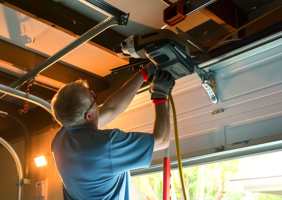 Garage-door work by Same Day Garage Door Services in Gainesville, VA