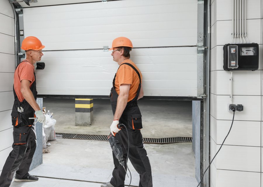 Garage-door work by Bitnari Garage Door Repair Company in Nottingham, MD
