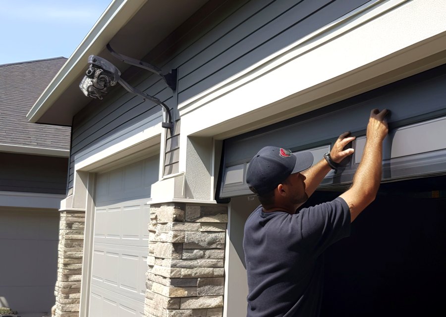 Garage-door work by Greendoors Garage Doors in Mt Dora, FL