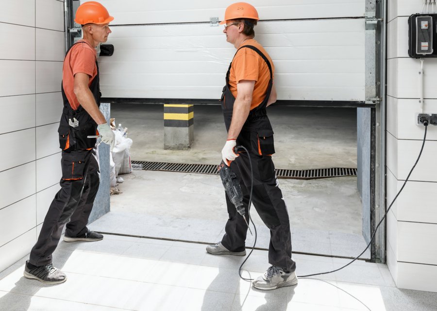 Garage-door work by ByCom Garage Door in Hallandale, FL