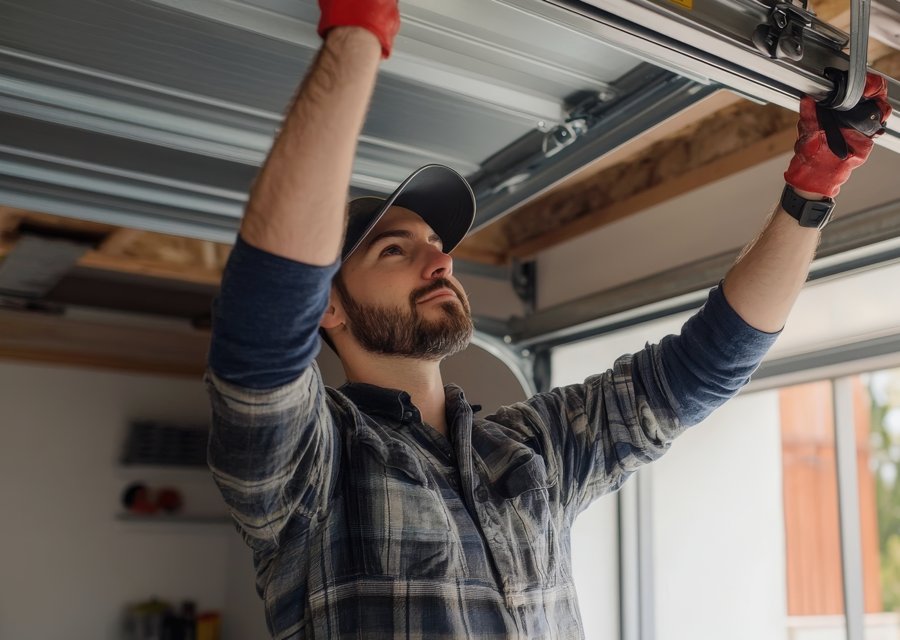 Garage-door work by All N One Home Repair in Mercerville, NJ
