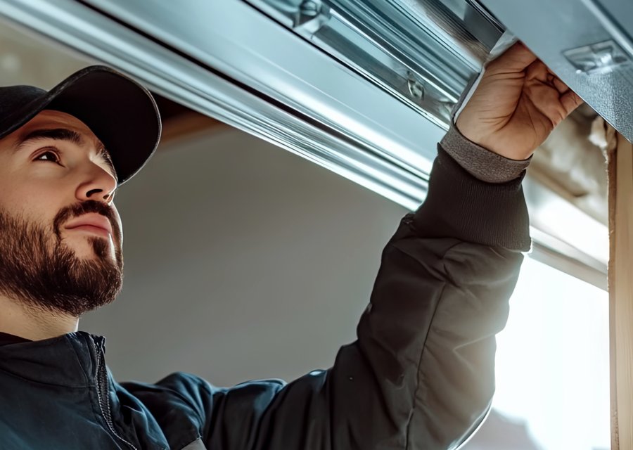 Garage-door work by Anchor Garage Door Services in Hagerstown, MD