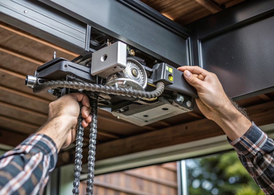 Garage-door work by Adams Garage Doors LLC in New Castle, DE
