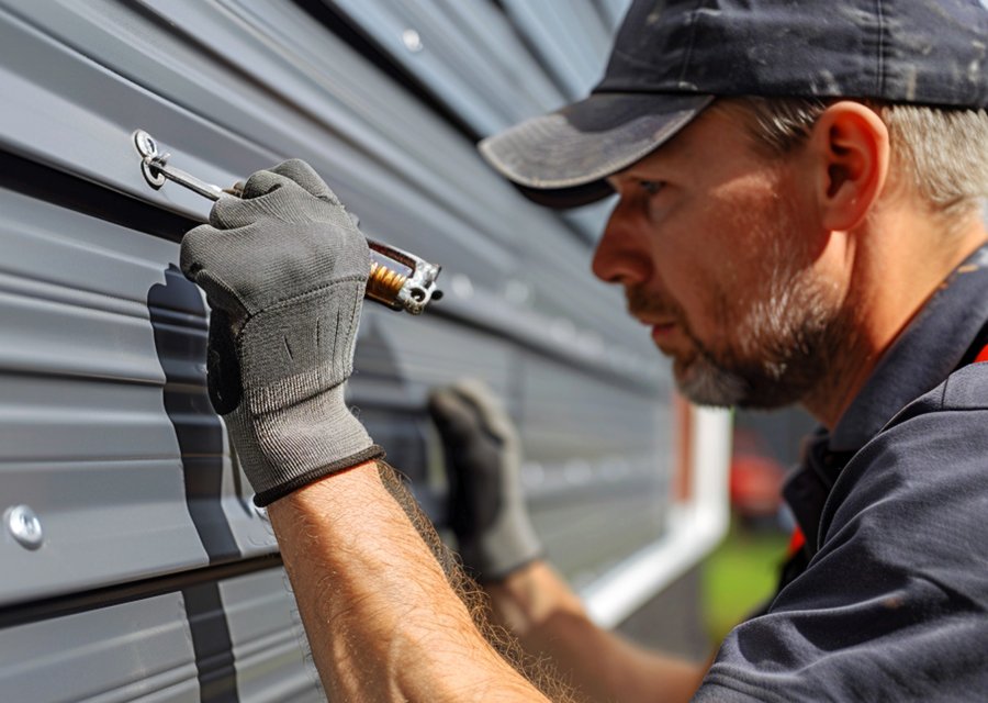 Garage-door work by Screaming Eagle Door Service in Greenwood, IN