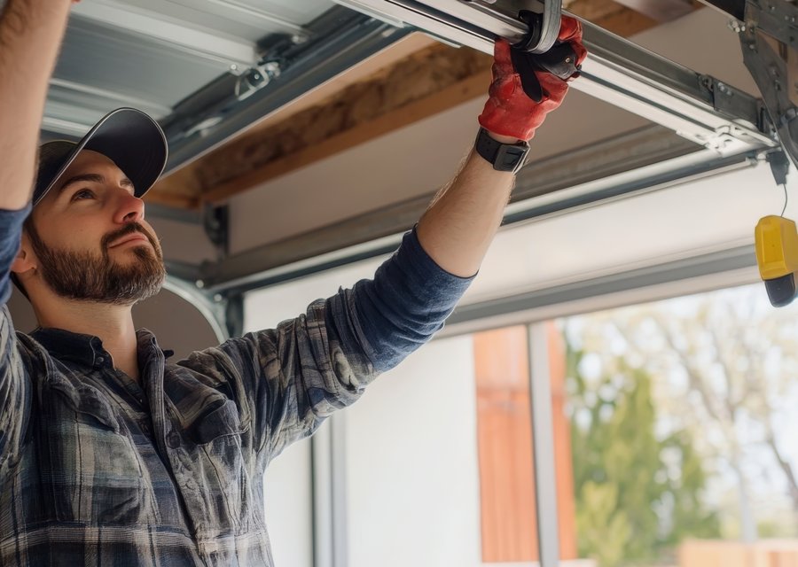 Garage-door work by Kenneth Garage Door's in Pembroke Pines, FL