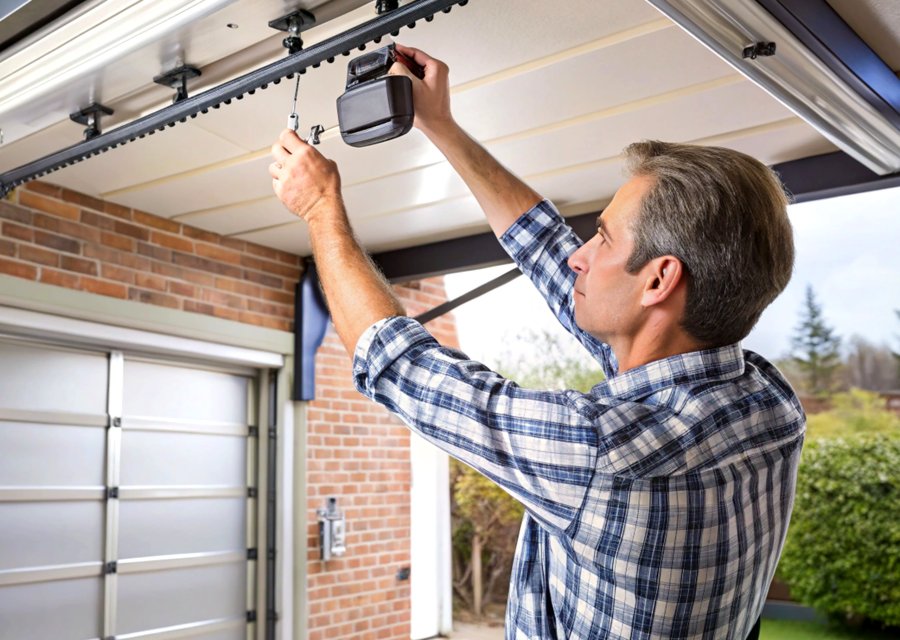 Garage-door work by Amega Garage Doors & Openers, Inc. in Jackson, OH
