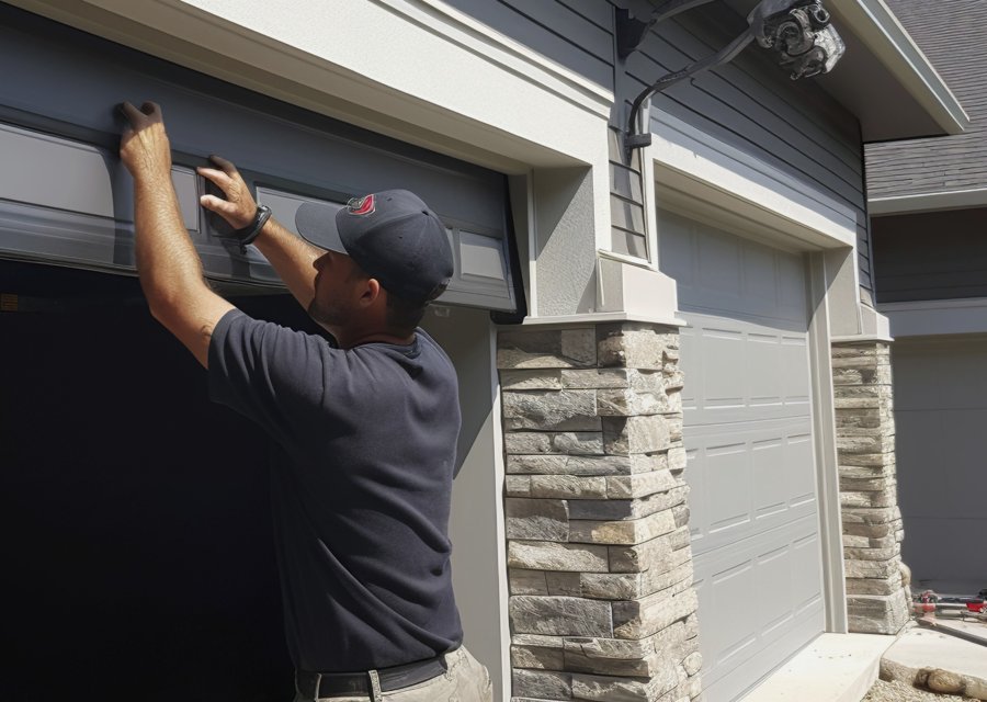 Garage-door work by FastFix Garage Door's Services in Anderson, SC
