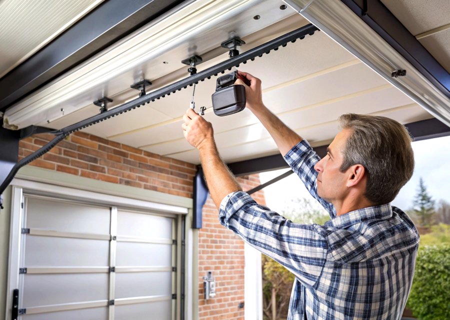 Garage-door work by AJ Garage Door Repair in Johnson City, NY