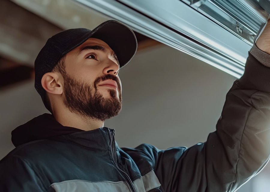Garage-door work by M & M Overhead Door in Oak Park Heights, MN