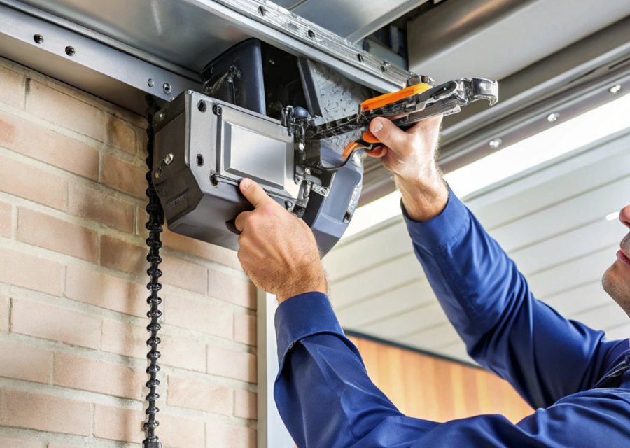 Garage-door work by Quality Garage Door Solutions in Baltimore, MD