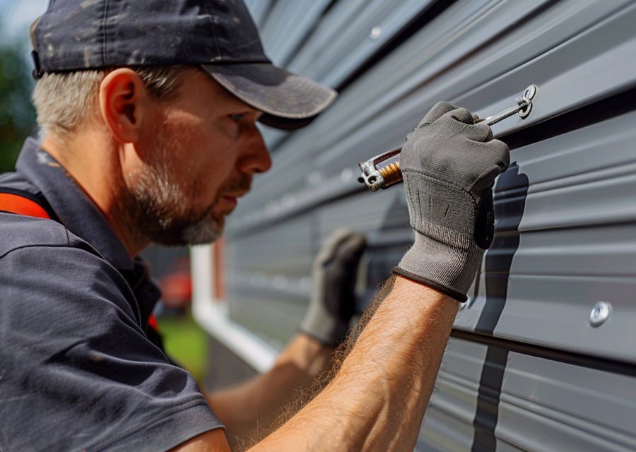 Garage-door work by Bestland Garage Door Service in Fort Myers, FL