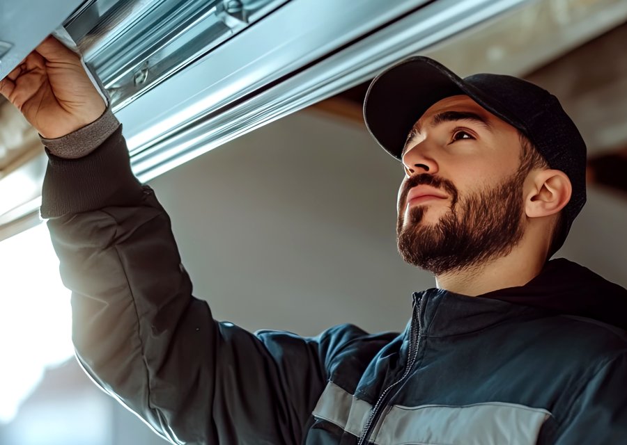 Garage-door work by Hills Garage Door Repair in New York, NY