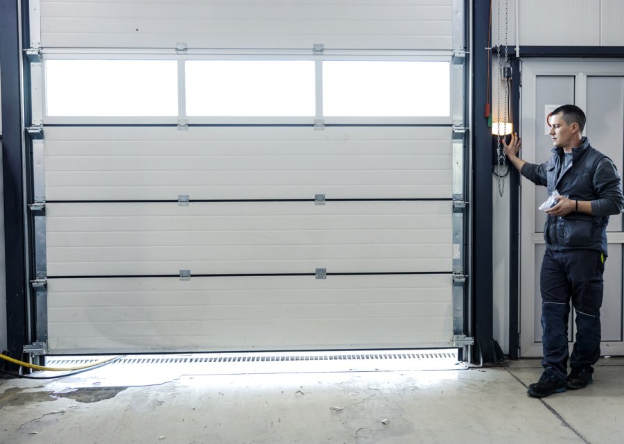 Garage-door work by Habib Garage Door Services in River Vale, NJ