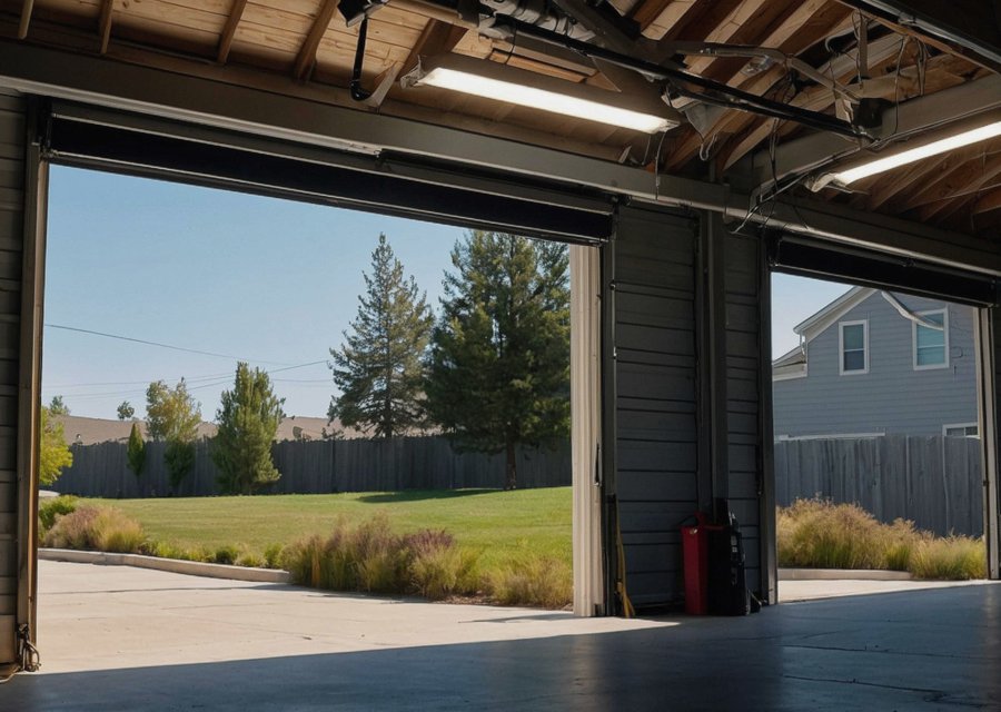 Garage-door work by Woodwest Garage Doors in Peachtree Corners, GA