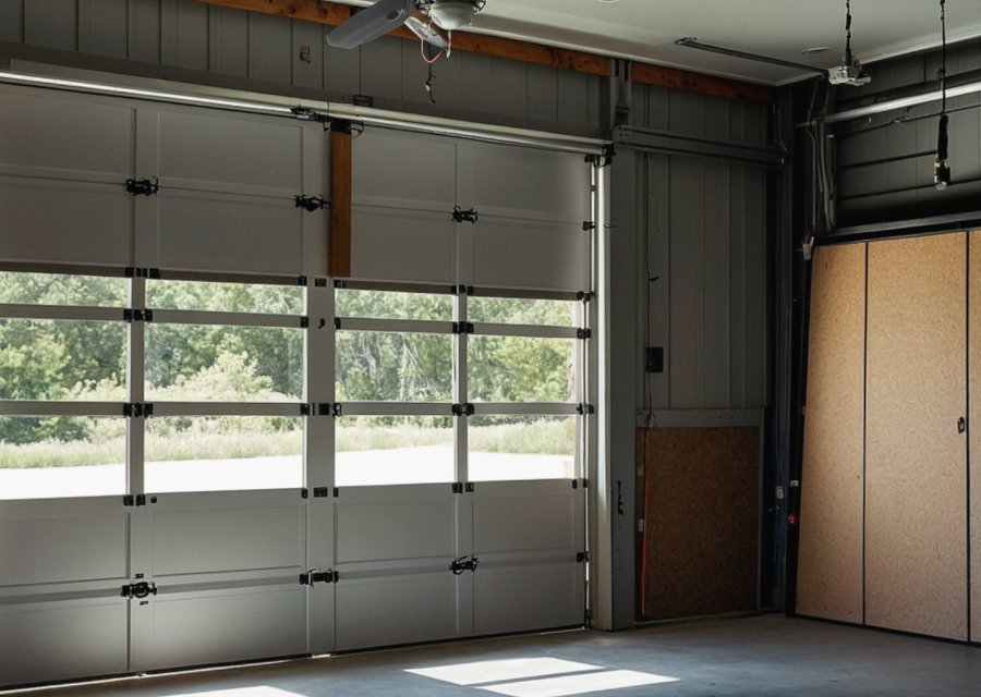 Garage-door work by Ninja Garage Door Repairs in Alexandria, VA