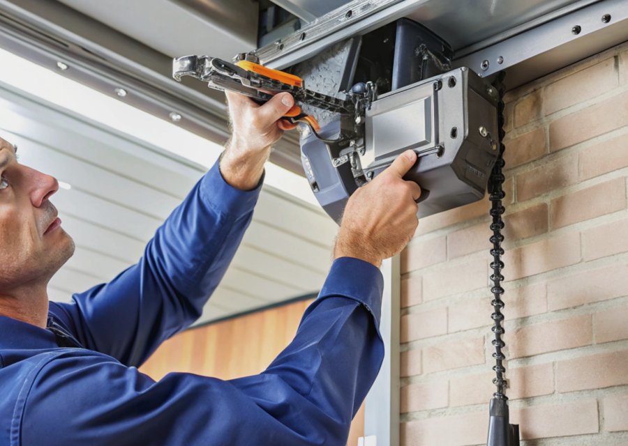 Garage-door work by Crews Garage Door Company in Sykesville, MD
