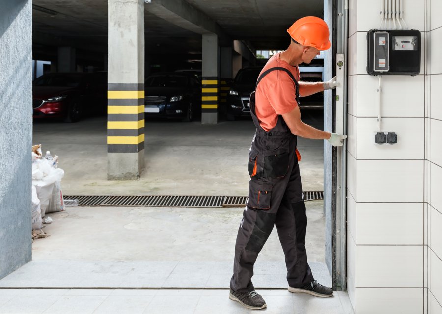 Garage-door work by Diamond Tech Garage Door Repair in La Crosse, FL