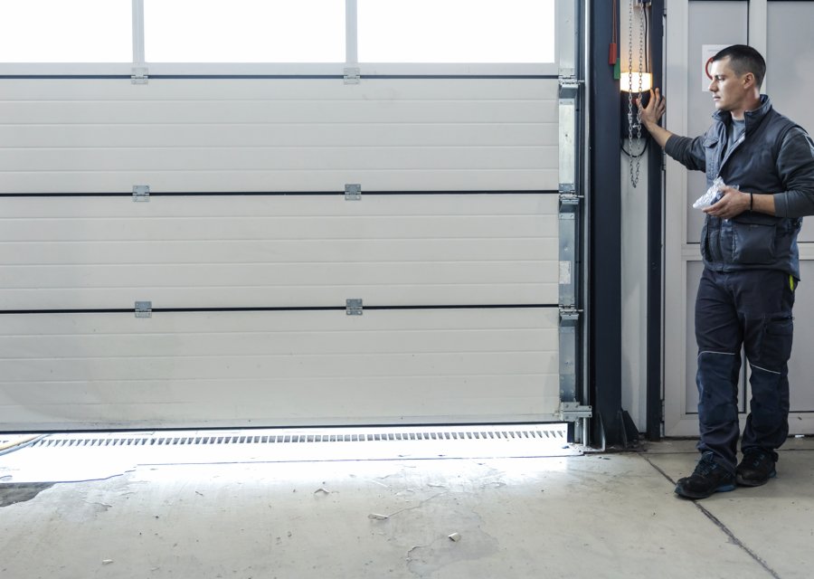 Garage-door work by Pines Garage Guys LLC in Bridgeport, OH