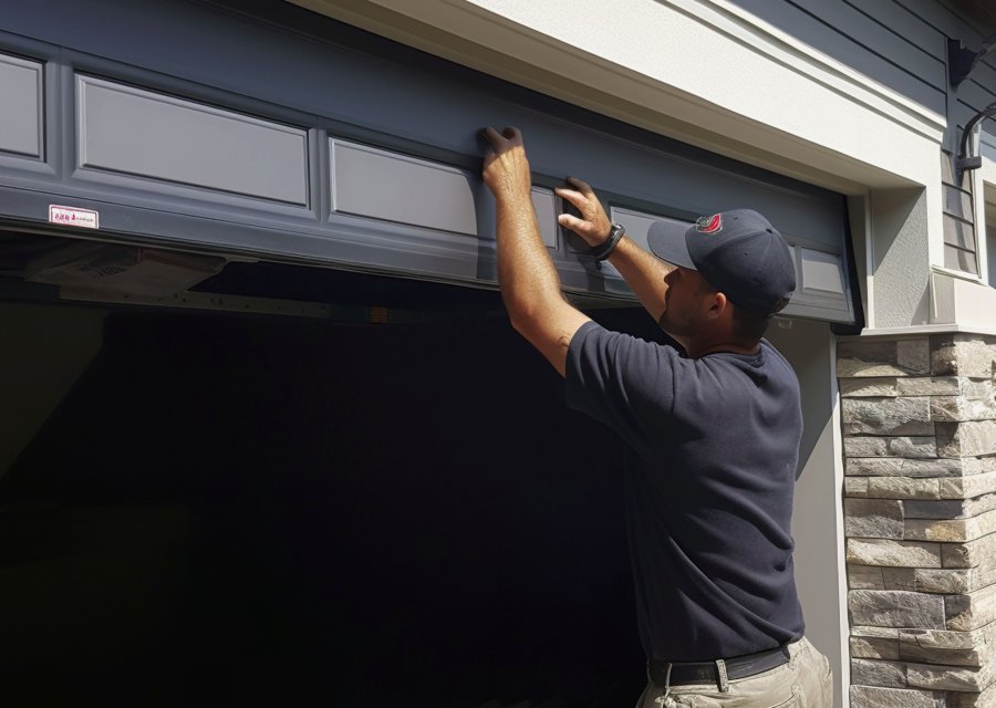 Garage-door work by Andrew Garage Door's Repair in Clermont, FL