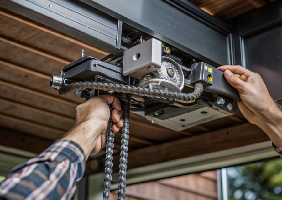 Garage-door work by Russell Garage Door Repair in Doylestown, PA