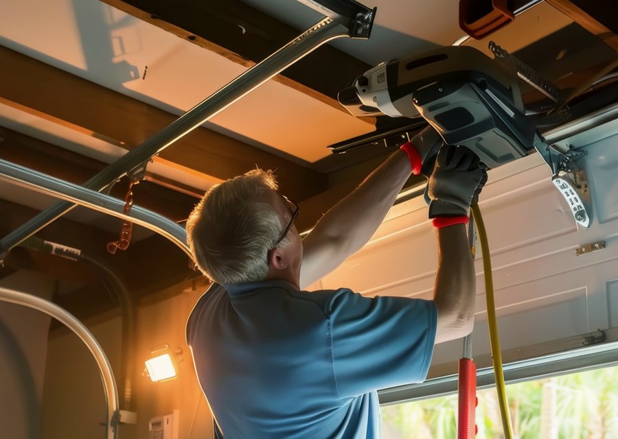 Garage-door work by Atlantis Garage Doors in New York, NY
