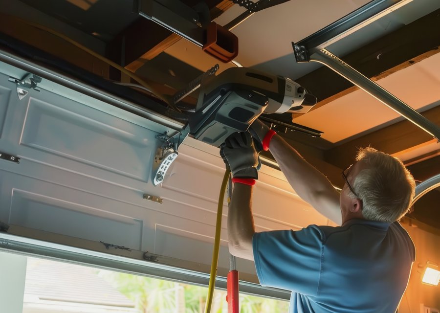 Garage-door work by Mountain Garage Door Services in Seal Beach, CA