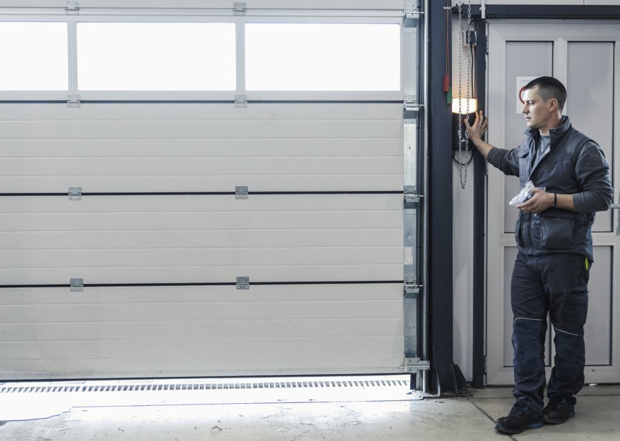 Garage-door work by Jamal Garage Doors in Boston, MA
